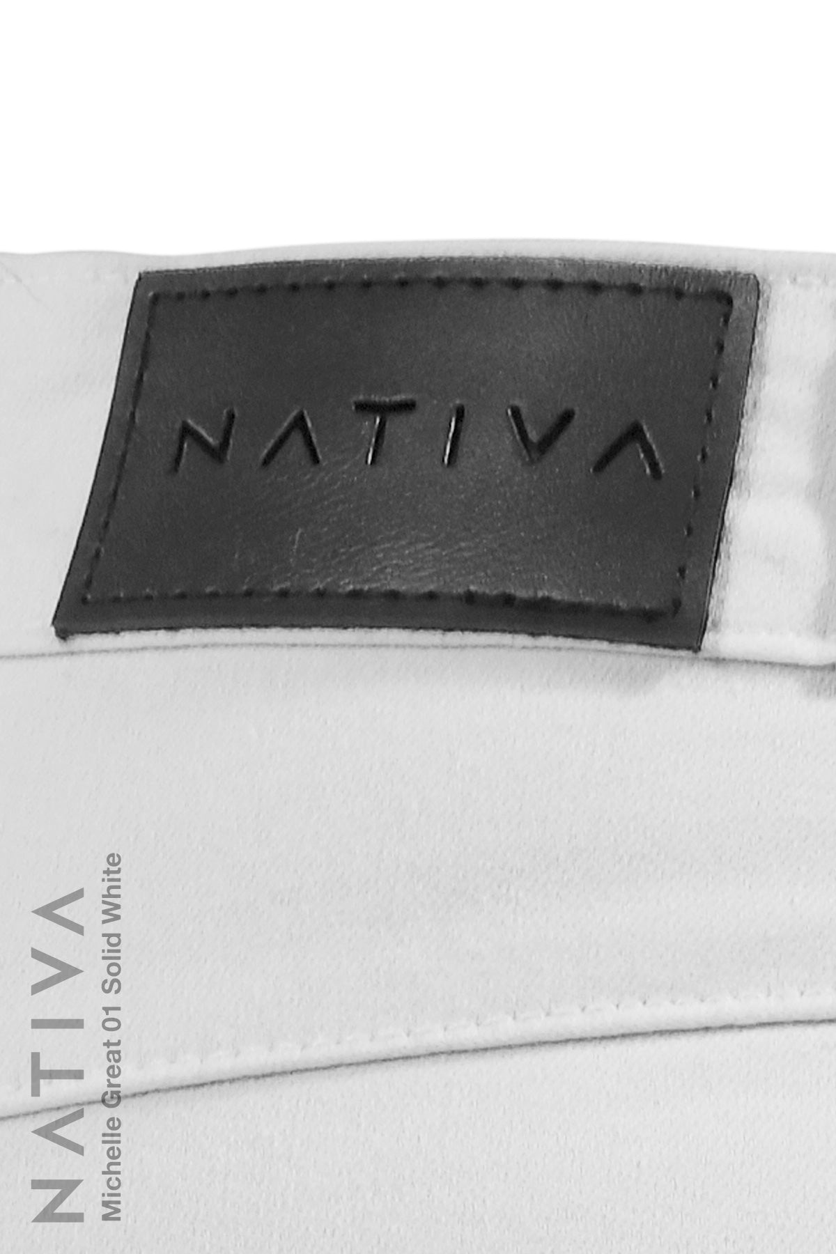 SUPER SKINNY JEANS, MICHELLE GREAT 01 WHITE, Talle Alto. Moldeador. Cuatro Estaciones. Tecnología No Stress®