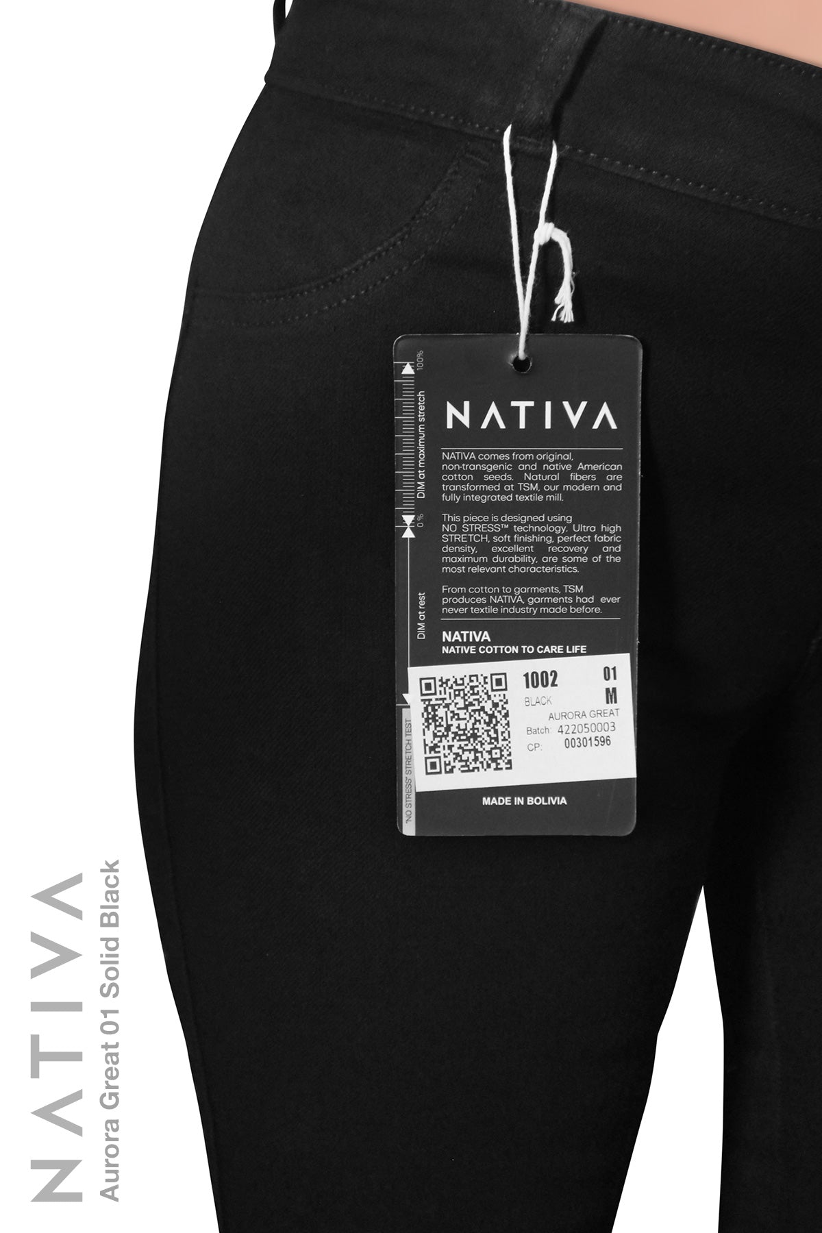 SUPER SKINNY JEANS, AURORA GREAT 01 BLACK, Talle Medio. Moldeador. Cuatro Estaciones. Tecnología No Stress®