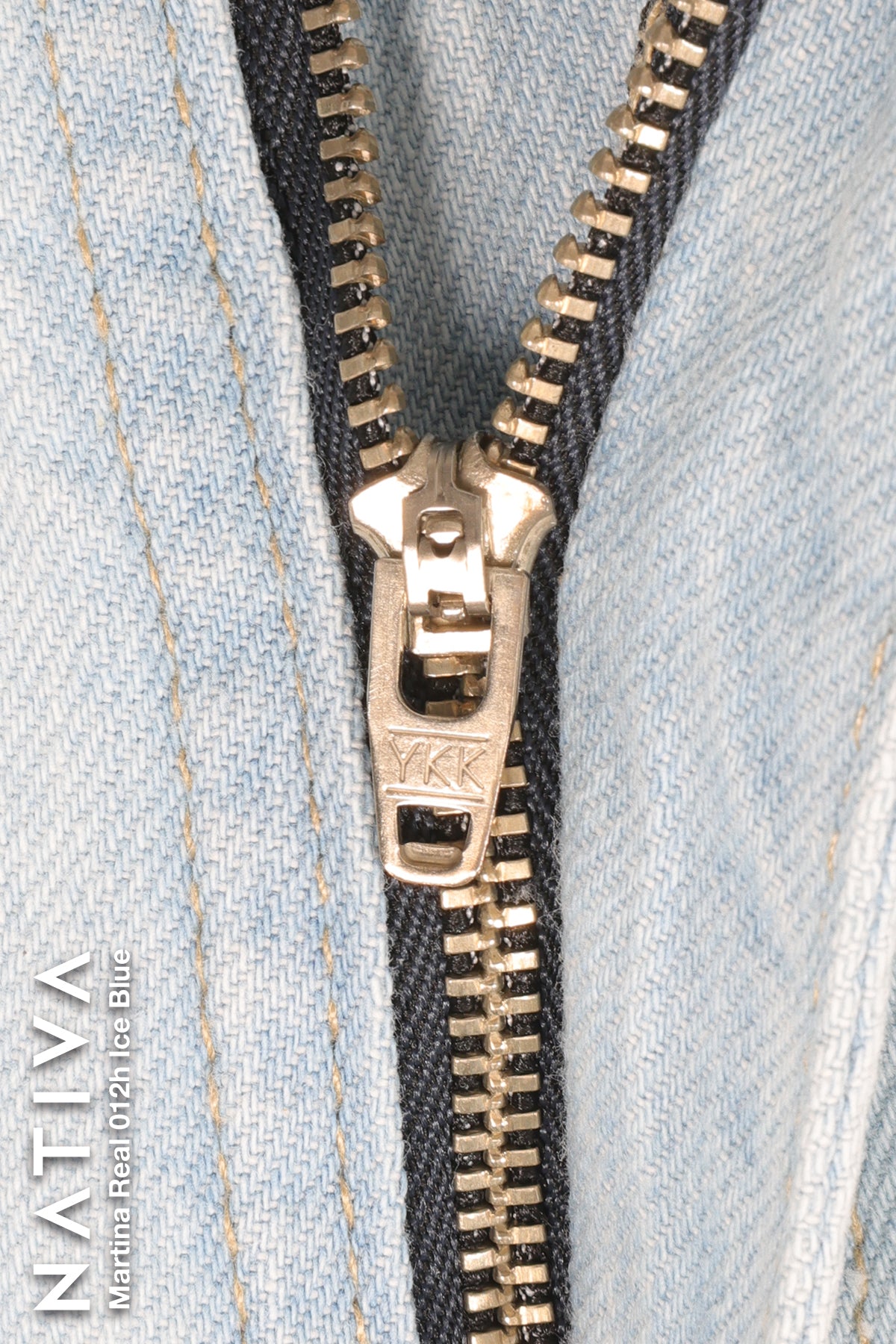 MOM JEANS TRUE DENIM, MARTINA REAL 012H ICE BLUE, Talle Alto. 100% Algodón Nativo Virgen. Auténtico e Interminable