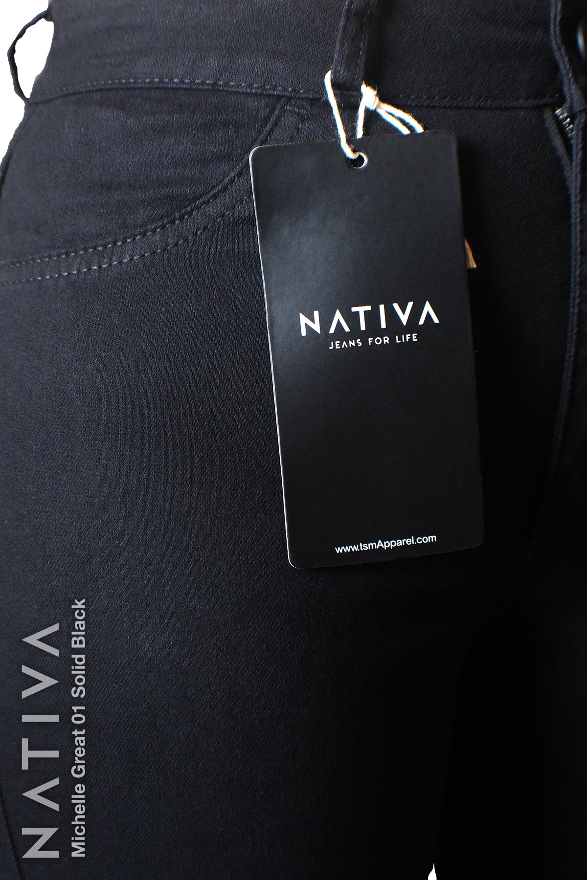 SUPER SKINNY JEANS, MICHELLE GREAT 01 BLACK, Talle Alto. Moldeador. Cuatro Estaciones. Tecnología No Stress®